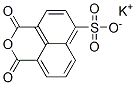 4-Sulfo-1,8-naphthalic anhydride potassium salt Structure