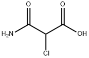 3-amino-2-chloro-3-oxopropionic acid Structure