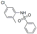 5-chloro-2-tolylbenzenesulphonamide Structure