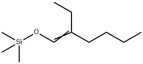 2-Ethyl-1-trimethylsilyloxyhexene Structure