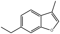 Benzofuran,  6-ethyl-3-methyl- Structure