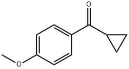 Cyclopropyl 4-methoxyphenyl ketone Structure