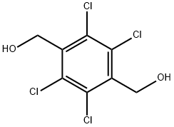 2,3,5,6-TETRACHLORO-P-XYLENE-A,A'-DIOL Structure