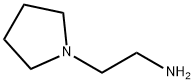 2-아미노에틸-1-피롤리딘 구조식 이미지