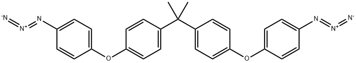 imino-[4-[4-[2-[4-[4-(iminoazaniumylideneamino)phenoxy]phenyl]propan-2-yl]phenoxy]phenyl]imino-azanium 구조식 이미지