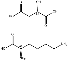 L-LYSINE L-MALATE Structure