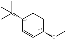 Cyclohexene,3-(1,1-dimethylethyl)-6-methoxy-, cis- Structure