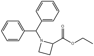 에틸1-벤즈하이드릴라제티딘-2-카복실레이트 구조식 이미지