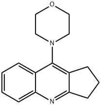 2,3-Dihydro-9-morpholino-1H-cyclopenta[b]quinoline Structure