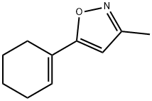 Isoxazole, 5-(1-cyclohexen-1-yl)-3-methyl- (7CI,8CI,9CI) Structure