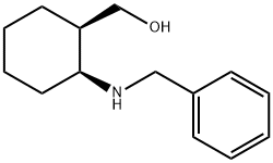 (+)-CIS-2-BENZYLAMINOCYCLOHEXANEMETHANOL Structure