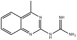 N-(4-METHYLQUINAZOLIN-2-YL)GUANIDINE Structure