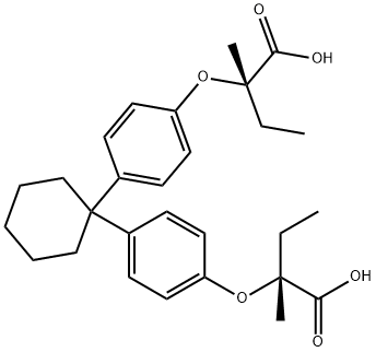 clinofibrate Structure