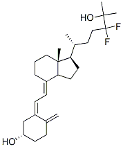 24,24-디플루오로-25-하이드록시비타민D3 구조식 이미지