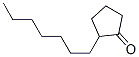 heptylcyclopentan-1-one Structure