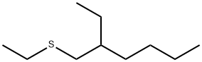 3-[(ethylthio)methyl]heptane Structure