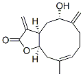 (3aR,5S,9E,11aR)-3a,4,5,6,7,8,11,11a-Octahydro-5-hydroxy-10-methyl-3,6-bis(methylene)cyclodeca[b]furan-2(3H)-one 구조식 이미지