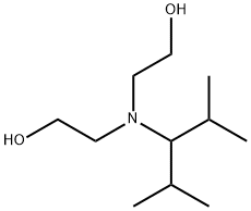 2,2'-[[2-methyl-1-(1-methylethyl)propyl]imino]bisethanol Structure