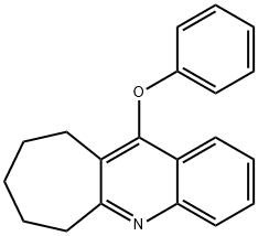 11-Phenoxy-7,8,9,10-tetrahydro-6H-cyclohepta[b]quinoline Structure