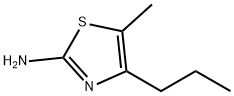 2-티아졸아민,5-메틸-4-프로필- 구조식 이미지