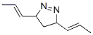 3H-Pyrazole,  4,5-dihydro-3,5-di-1-propenyl-  (9CI) Structure