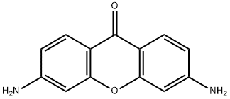 9H-Xanthen-9-one, 3,6-diamino- Structure