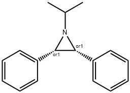 시스-1-이소프로필-2,3-디페닐아지리딘 구조식 이미지