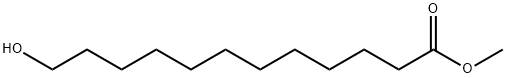 도데칸산,12-하이드록시-,메틸에스테르 구조식 이미지