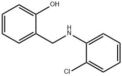 2-[(2-CHLORO-PHENYLAMINO)-METHYL]-PHENOL Structure