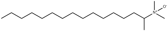 N,N-디메틸-2-헥사데칸아민N-옥사이드 구조식 이미지