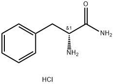 H-D-PHE-NH2 HCL Structure