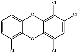 1,2,4,6-Tetrachlorodibenzo[1,4]dioxin Structure