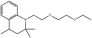 1-[2-(2-Ethoxyethoxy)ethyl]-1,2,3,4-tetrahydro-2,2,4-trimethylquinoline 구조식 이미지