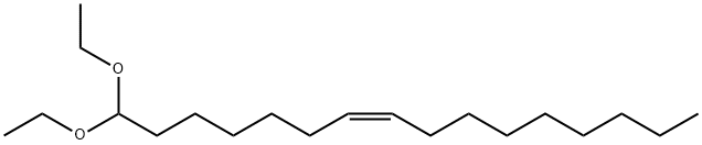(Z)-1,1-디에톡시-7-헥사데센 구조식 이미지