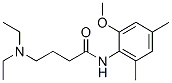 4-(디에틸아미노)-N-(2-메톡시-4,6-디메틸페닐)부탄아미드 구조식 이미지