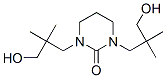 tetrahydro-1,3-bis(3-hydroxy-2,2-dimethylpropyl)-1H-pyrimidin-2-one 구조식 이미지