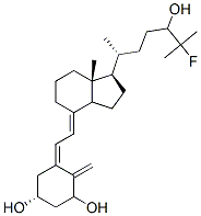 1,24-디히드록시-25-플루오로비타민D3 구조식 이미지
