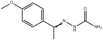 2-[1-(4-METHOXYPHENYL)ETHYLIDENE]-1-HYDRAZINECARBOXAMIDE Structure