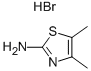 2-AMINO-4,5-DIMETHYLTHIAZOLE HYDROBROMIDE Structure
