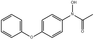 N-hydroxy-N-(4-phenoxyphenyl)acetamide Structure