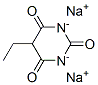 5-에틸바르비투르산나트륨 구조식 이미지