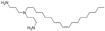 (Z)-N-(3-aminopropyl)-N-9-octadecenylpropane-1,3-diamine Structure