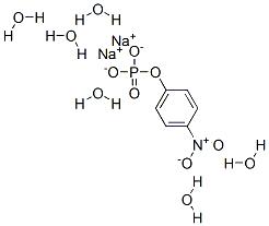 DI-SODIUM 4-NITROPHENYL PHOSPHATE HEXAHYDRATE FOR THE DETM. PHOSPHATASES Structure