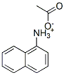 1-naphthylammonium acetate Structure