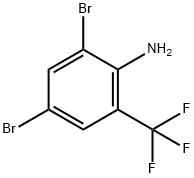 2,4-DIBROMO-6-(TRIFLUOROMETHYL)ANILINE Structure