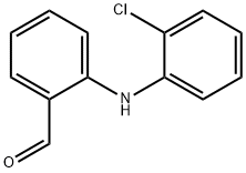2-[(2-Chlorophenyl)amino]-benzaldehyde Structure