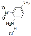 2-니트로벤젠-1,4-디아민염산염 구조식 이미지