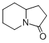 HEXAHYDRO-3(2H)-INDOLIZINONE Structure