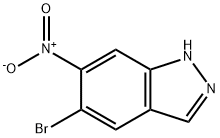 5-BROMO-6-NITRO-1H-INDAZOLE Structure
