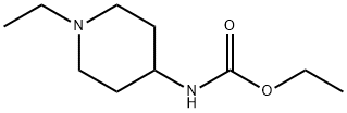 Carbamic acid, (1-ethyl-4-piperidinyl)-, ethyl ester (9CI) Structure